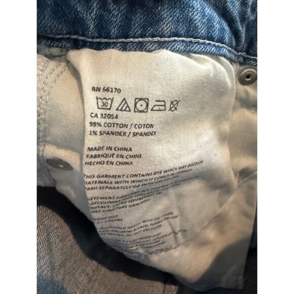 BDG Urban Outfitters Erin High Denim Shorts Lace trim 25 - Picture 5 of 6